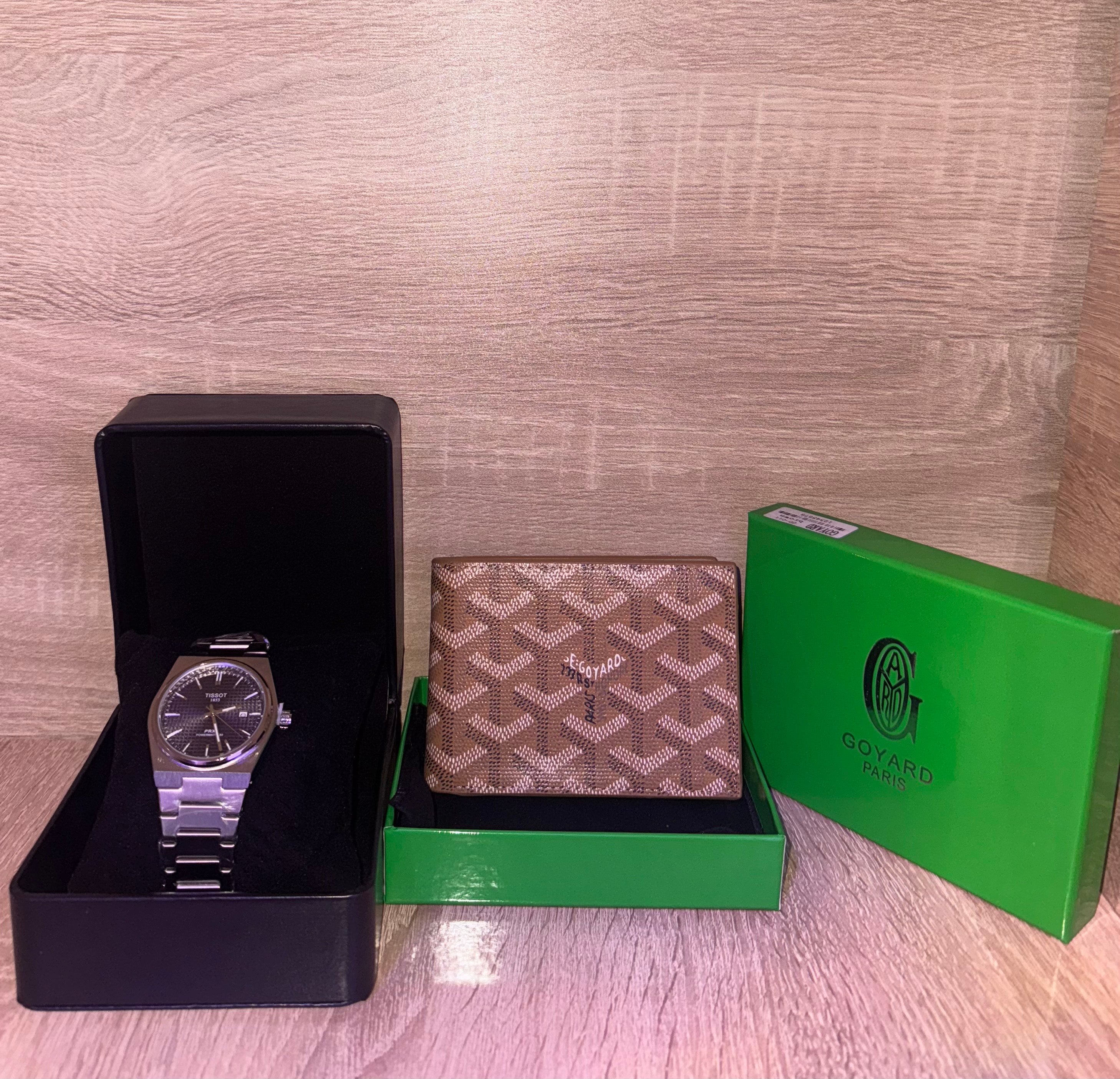 PACK TISSOT + PORTEMONNAIE GOYARD