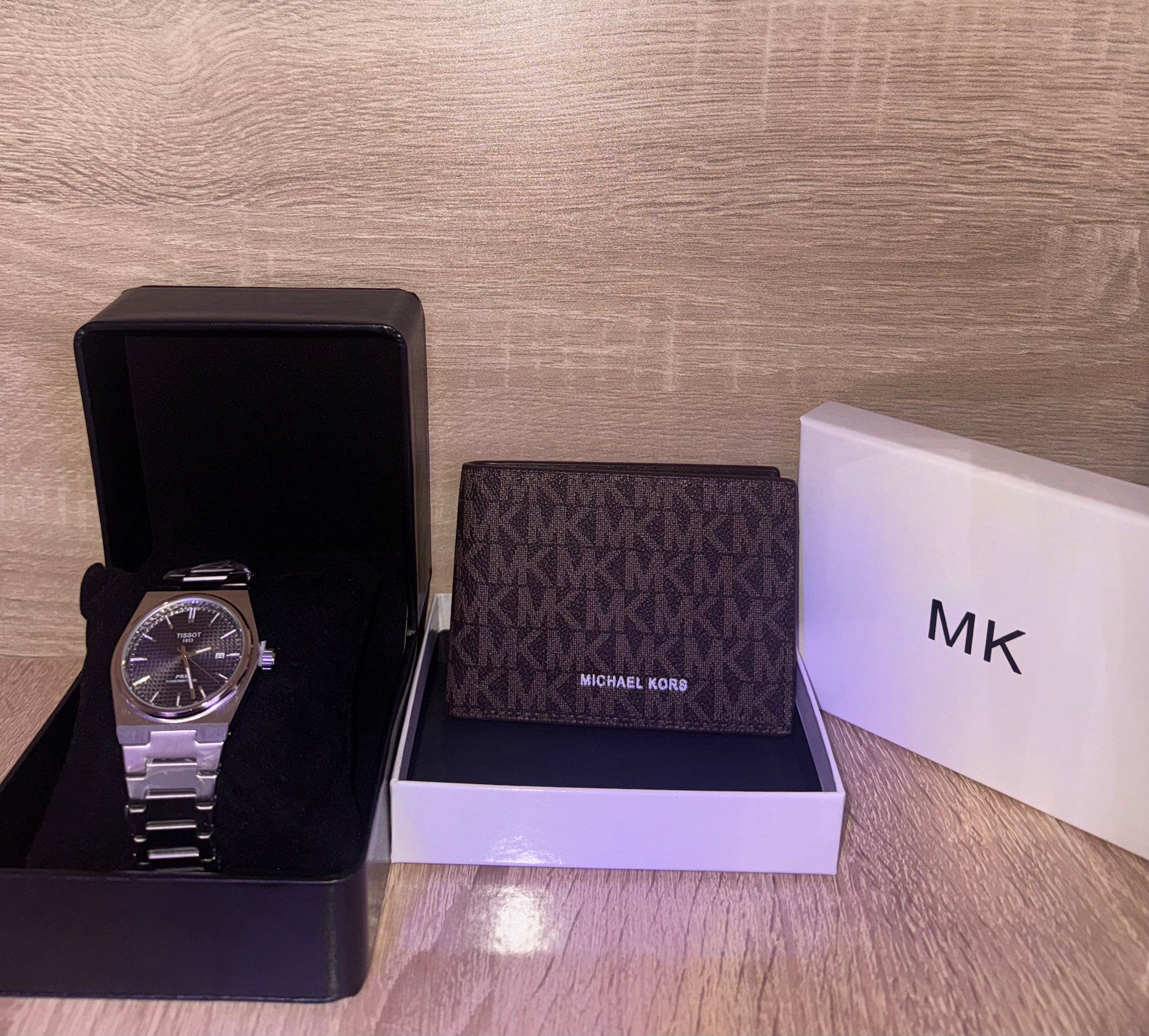PACK TISSOT + PORTMONNAIE MICHAEL KORS