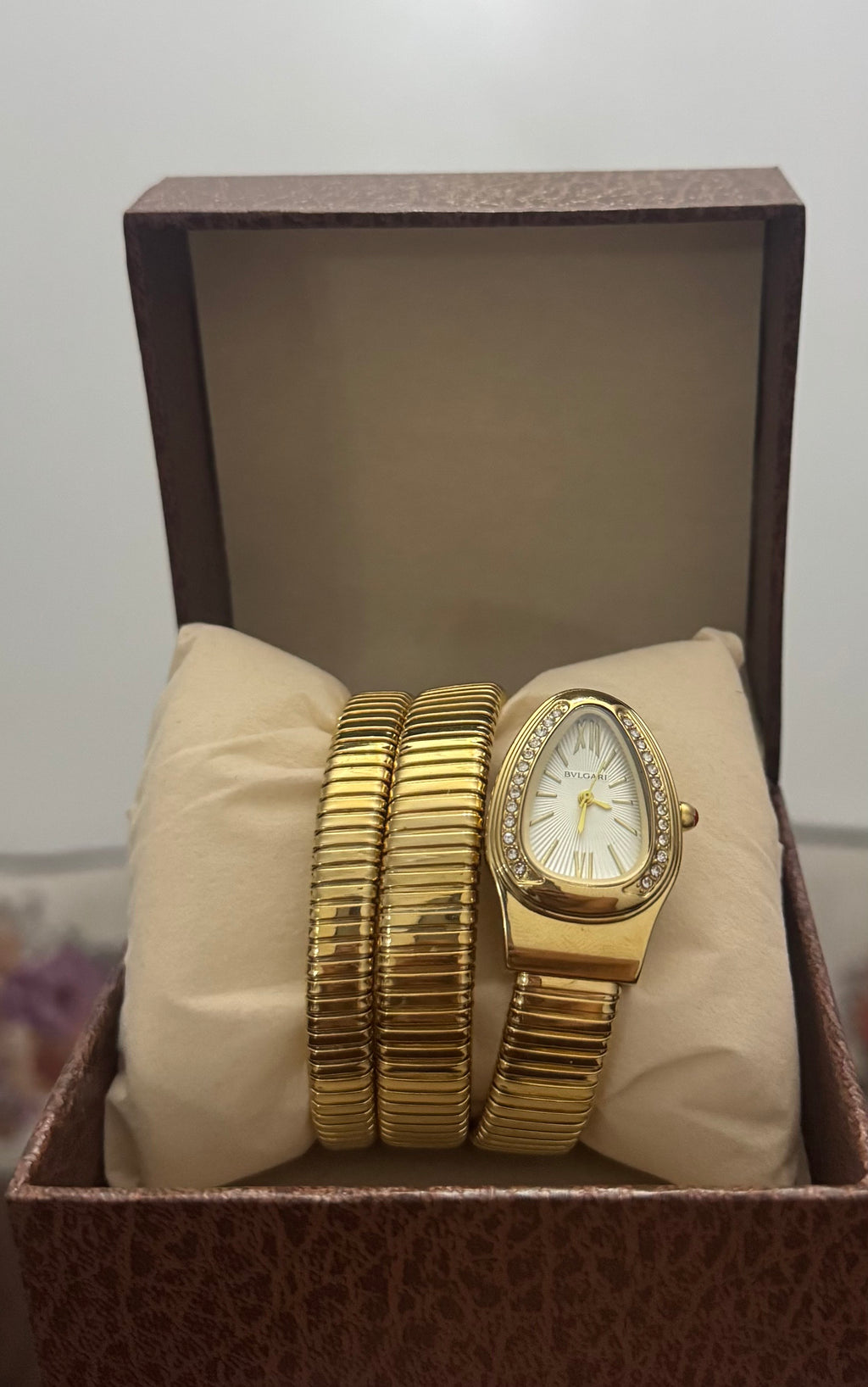 PACK BVLGARI + PORTE FEUILLE COACH BEIGE