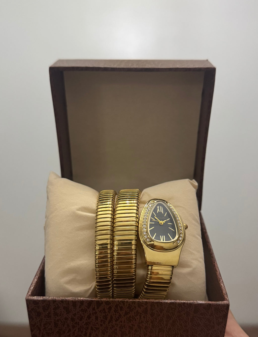 PACK BVLGARI + PORTE FEUILLE COACH BEIGE