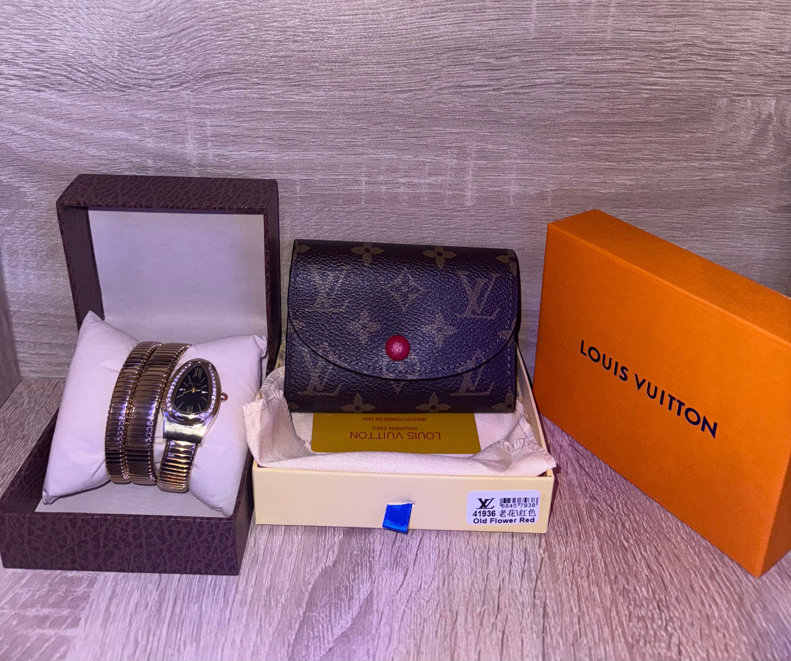 PACK BVLGARI + PORTEMONNAIE LV
